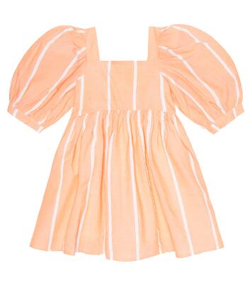Robe Suzy rayée en coton et lin | Morley