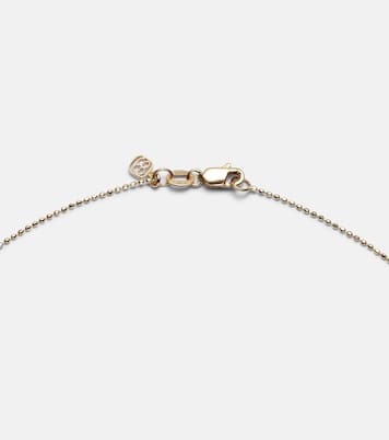 Collier Evil Eye en or 14 ct et diamants | Sydney Evan