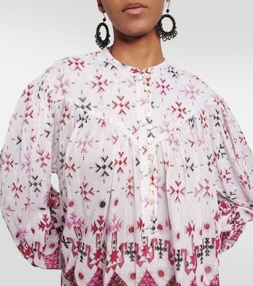 Bedruckte Bluse Salika aus Baumwolle | Marant Etoile