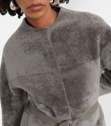 Abrigo reversible de borrego | Blancha