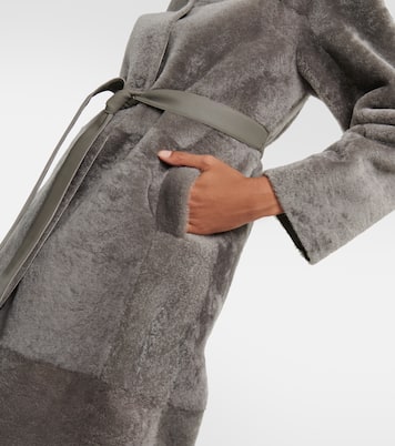 Abrigo reversible de borrego | Blancha