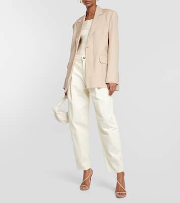 Lacun oversized wool blazer | Aya Muse