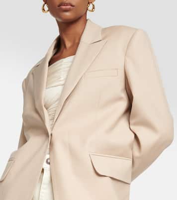 Lacun oversized wool blazer | Aya Muse