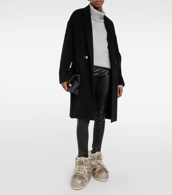 Bottines après-ski Icon Low Glance en satin | Moon Boot