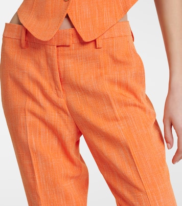 Pantalones rectos de tiro alto | Etro