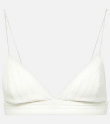 PInstripe Lurex® bralette | Alex Perry