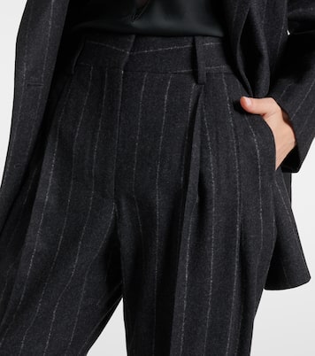 Pantaloni gessati Banker in lana | Blazé Milano