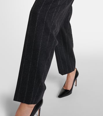 Pantaloni gessati Banker in lana | Blazé Milano