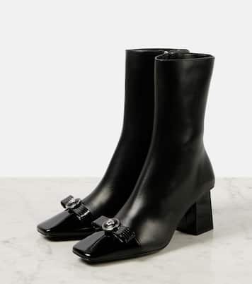 Bottines Gianni Ribbon 70 en cuir | Versace