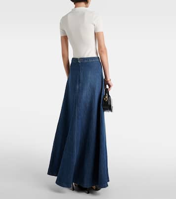 Gonna lunga di jeans Astrid  | Nili Lotan