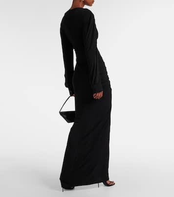 Vivenda draped jersey maxi dress | Christopher Esber