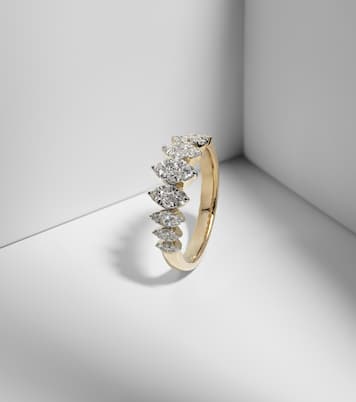 Bague Fern en or 14 ct et diamants | Stone and Strand