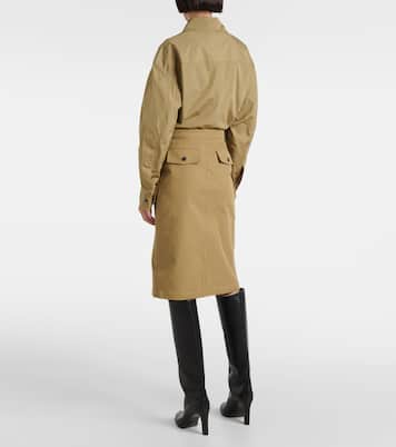 Jupe cargo en coton | CO