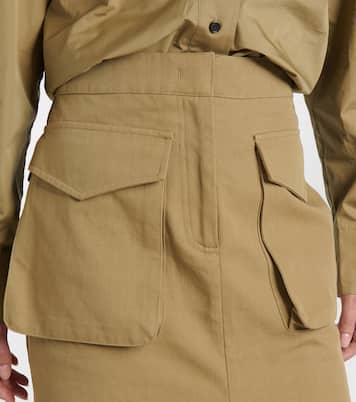 Jupe cargo en coton | CO