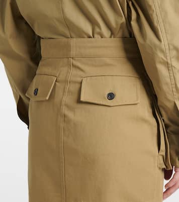 Jupe cargo en coton | CO
