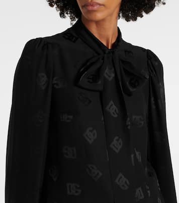Bluse DG aus Seide | Dolce&Gabbana