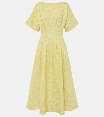 Rosalie jacquard midi dress | Simkhai