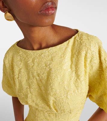 Rosalie jacquard midi dress | Simkhai