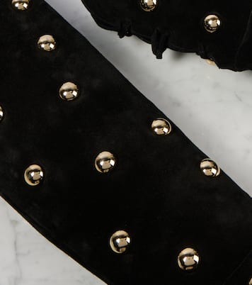 Stivali Eve in suede con borchie | Chloé