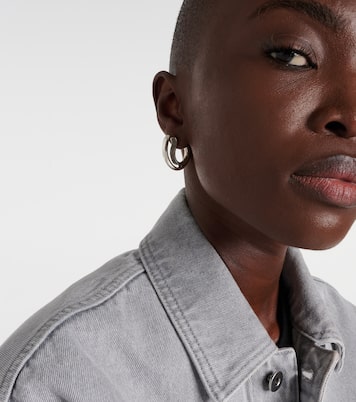 Orecchini Drop Large in argento sterling | Bottega Veneta