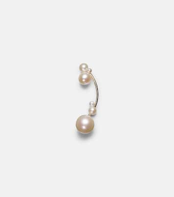 Boucles d'oreilles Grand Stella en or 14 ct et perles | Sophie Bille Brahe