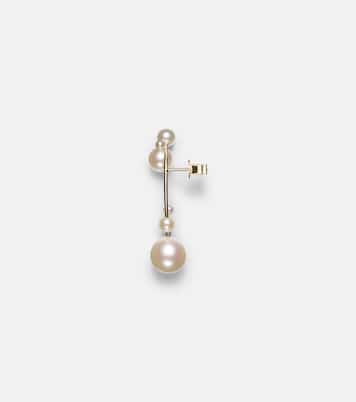 Boucles d'oreilles Grand Stella en or 14 ct et perles | Sophie Bille Brahe