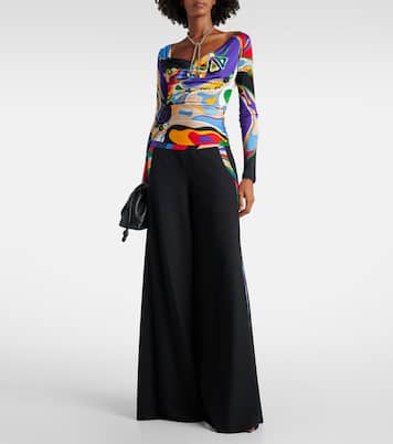 Palazzo-Hose Iride aus Cady | Pucci