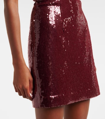 Robe Zelda à sequins et fleurs | Rebecca Vallance