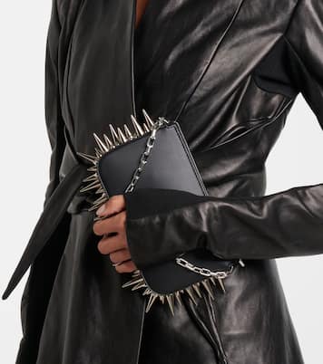 Borsa a spalla Loubila Mini in pelle | Christian Louboutin