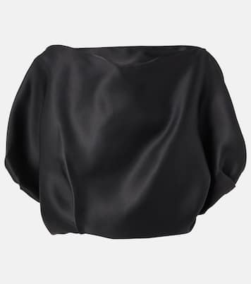 Top Niles in gazar di seta | Khaite