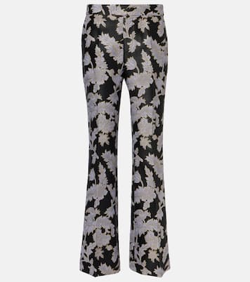 Saturday Night jacquard bootcut pants | La DoubleJ