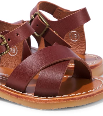 Leather sandals | Bonpoint