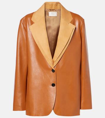 Blazer Lysandre aus Leder | The Row