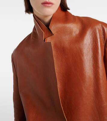 Blazer Lysandre aus Leder | The Row