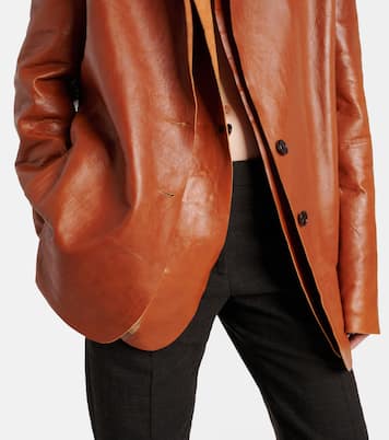 Blazer Lysandre aus Leder | The Row