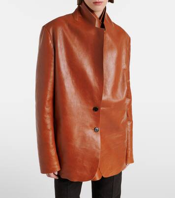 Blazer Lysandre aus Leder | The Row