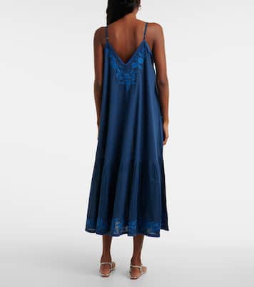 Abito midi in chambray di cotone | Juliet Dunn