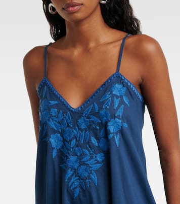 Abito midi in chambray di cotone | Juliet Dunn