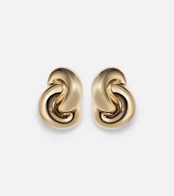 Boucles d'oreilles clip Knot en or 10 ct  | Jennifer Fisher