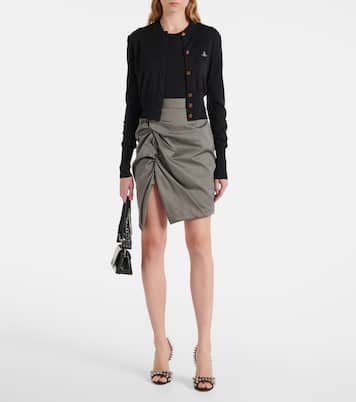 Cropped-Cardigan Bea aus Wolle und Seide | Vivienne Westwood