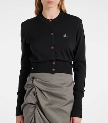 Cropped-Cardigan Bea aus Wolle und Seide | Vivienne Westwood