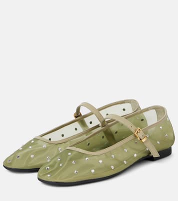 Mylena embellished Mary Jane flats | Souliers Martinez
