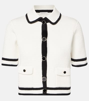 Cárdigan de tweed de mezcla de algodón | Nina Ricci