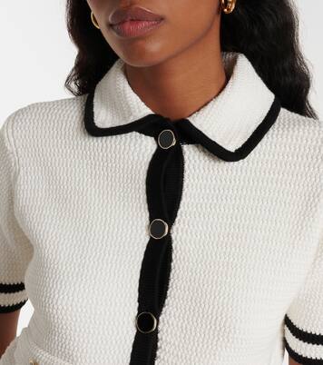 Cárdigan de tweed de mezcla de algodón | Nina Ricci