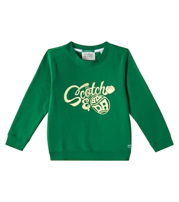 Felpa in cotone con logo | Scotch & Soda Kids
