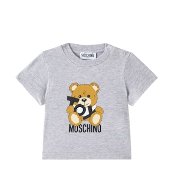 Bebé - camiseta en jersey de algodón | Moschino Kids