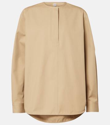 Blusa in twill di cotone | Toteme
