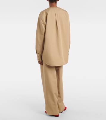 Blusa in twill di cotone | Toteme