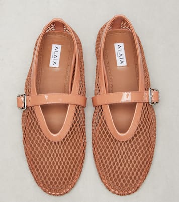 Ballerinas aus Mesh | Alaïa