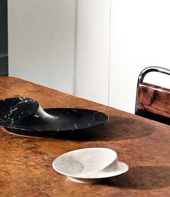 Bol Swirl L25 de mármol | Zaha Hadid Design